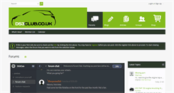 Desktop Screenshot of ds3club.co.uk